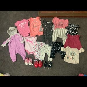 Baby girl clothes bundle
